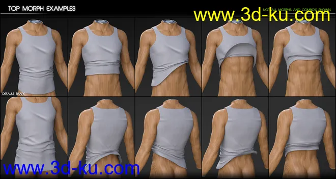 Fit Control Add-On for Genesis 3 and 8 Bundle模型的图片16