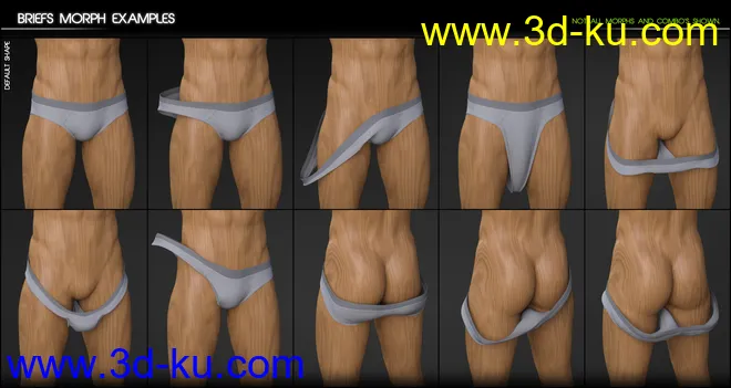 Fit Control Add-On for Genesis 3 and 8 Bundle模型的图片17