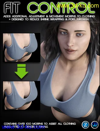 3D打印模型Fit Control Bundle for Genesis 8 Female(s) and Male(s) (Update Genesis 8.1)的图片