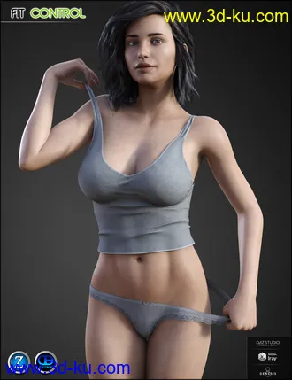 3D打印模型Fit Control Bundle for Genesis 8 Female(s) and Male(s) (Update Genesis 8.1)的图片