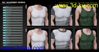 3D打印模型Fit Control Bundle for Genesis 8 Female(s) and Male(s) (Update Genesis 8.1)的图片