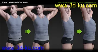 3D打印模型Fit Control Bundle for Genesis 8 Female(s) and Male(s) (Update Genesis 8.1)的图片