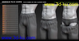 3D打印模型Fit Control Bundle for Genesis 8 Female(s) and Male(s) (Update Genesis 8.1)的图片