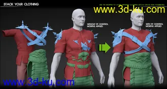 3D打印模型Fit Control Bundle for Genesis 8 Female(s) and Male(s) (Update Genesis 8.1)的图片