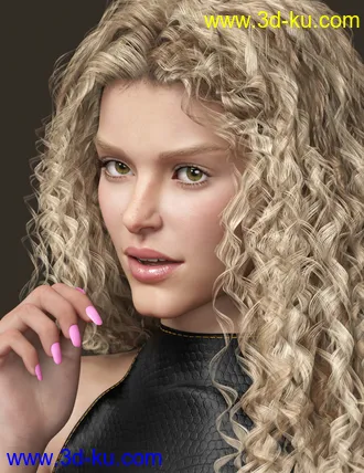3D打印模型Flavia HD for Genesis 8 Female的图片