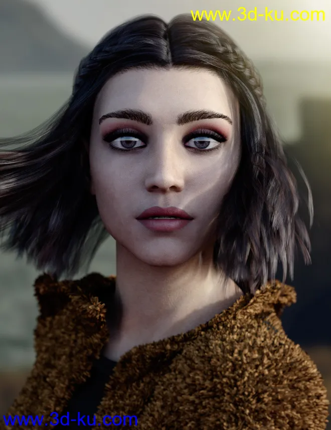 Fleur HD for Genesis 8 Female模型的图片7