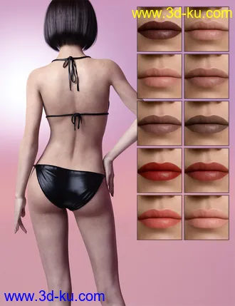 3D打印模型Fleur HD for Genesis 8 Female的图片