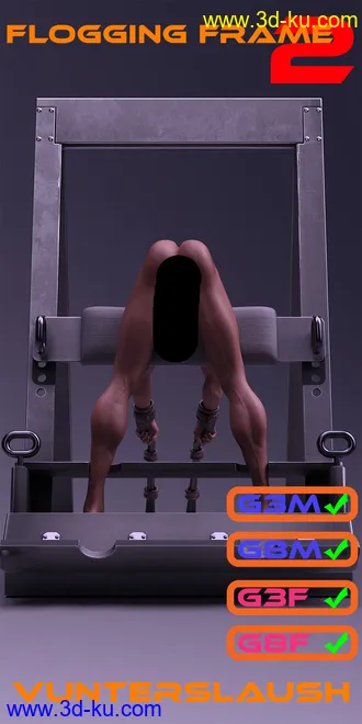 3D打印模型Flogging Frame 2的图片