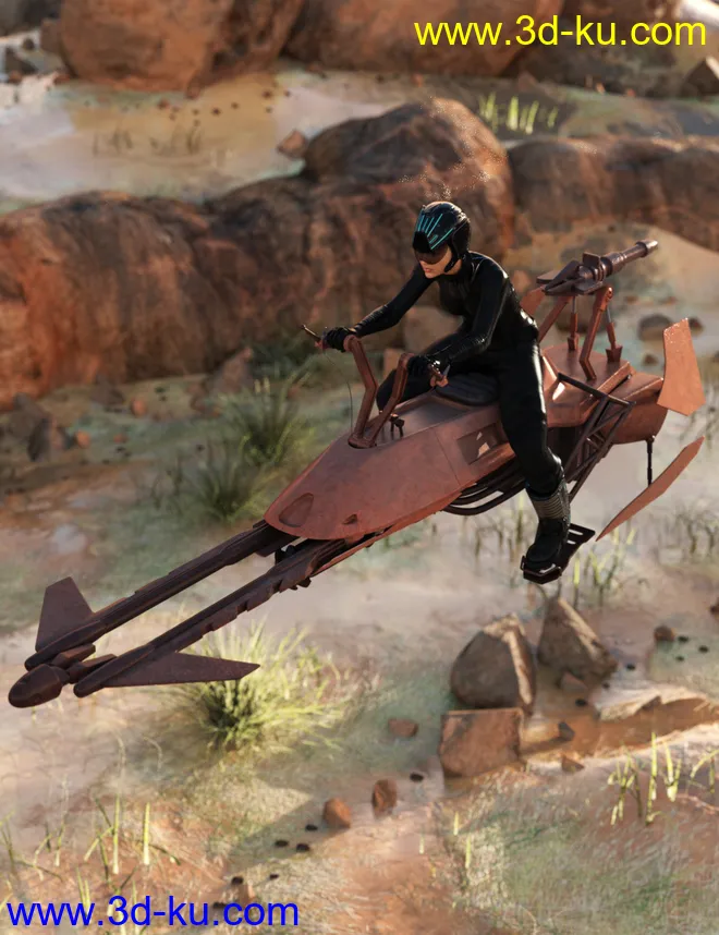 Flying Motorcycle模型的图片1
