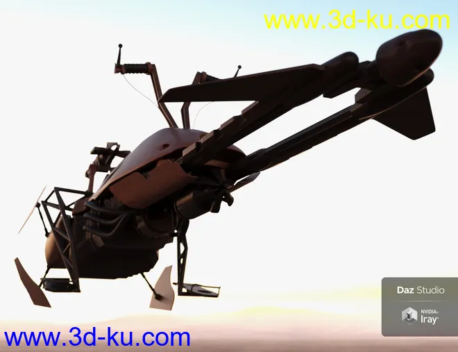 Flying Motorcycle模型的图片4