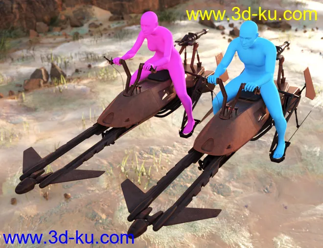 Flying Motorcycle模型的图片5