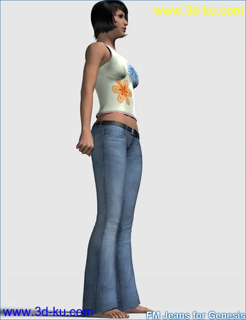 FM Jeans for Genesis模型的图片2