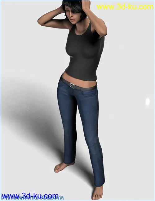 FM Jeans for Genesis模型的图片7