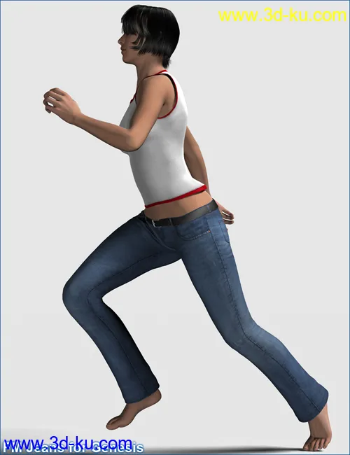 FM Jeans for Genesis模型的图片8