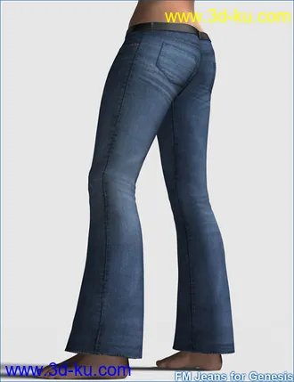 3D打印模型FM Jeans for Genesis的图片