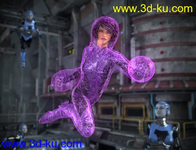 Force Fields for Genesis 2 Female(s)模型的图片5