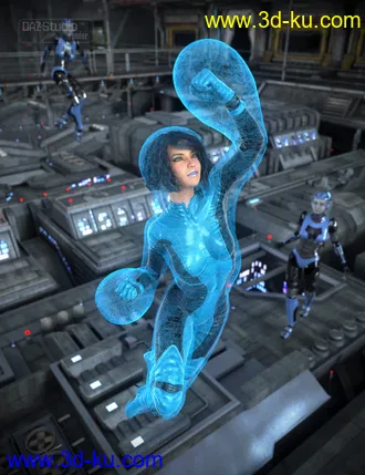 3D打印模型Force Fields for Genesis 2 Female(s)的图片