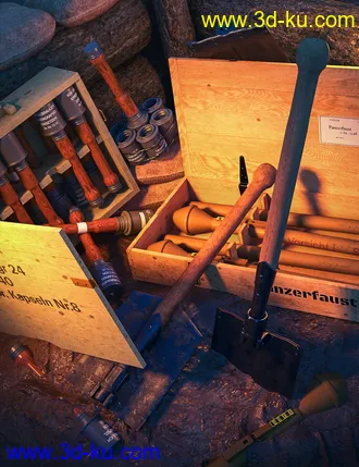 3D打印模型Foxhole Props的图片