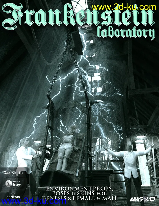 Frankenstein Laboratory模型的图片1