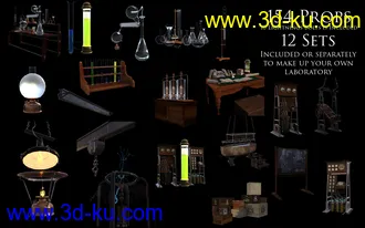 3D打印模型Frankenstein Laboratory的图片