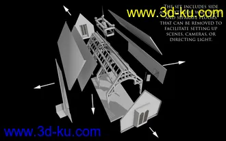 3D打印模型Frankenstein Laboratory的图片