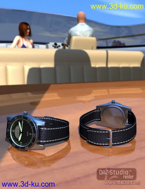 Freediver and Accessories for Genesis 2 Female(s)模型的图片4