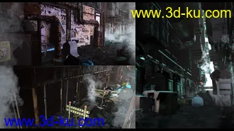 3D打印模型Fried Chicken Store的图片