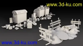 3D打印模型Fried Chicken Store的图片