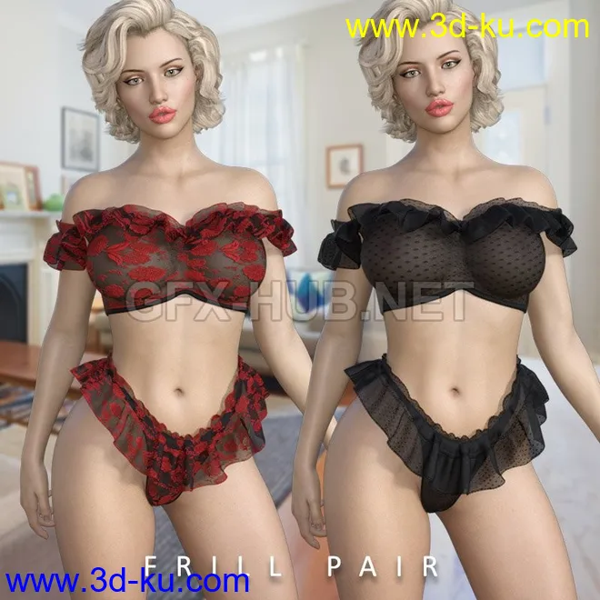 Frills Pair G8f模型的图片1