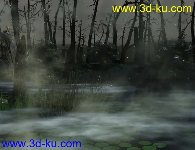 FSL Rigged and Morphing Atmosphere Props and Shaders模型的图片1