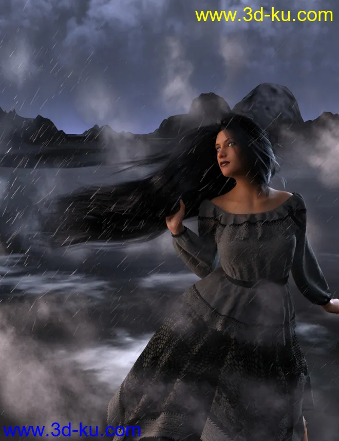 FSL Rigged and Morphing Atmosphere Props and Shaders模型的图片2