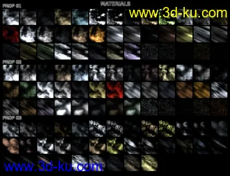 3D打印模型FSL Rigged and Morphing Atmosphere Props and Shaders的图片