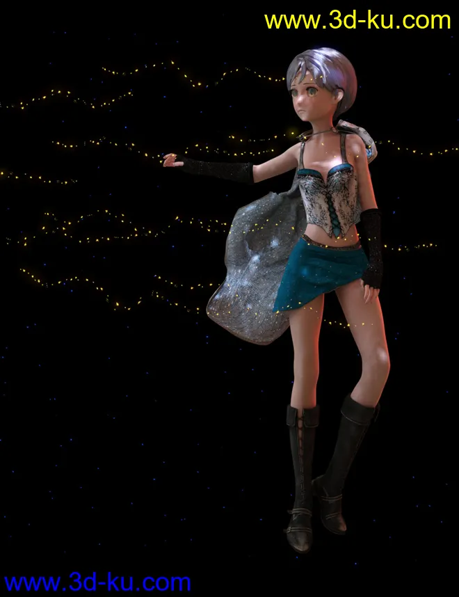 FSL Rigged and Morphing Atmosphere Props and Shaders模型的图片12
