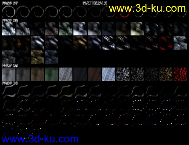FSL Rigged and Morphing Atmosphere Props and Shaders模型的图片14