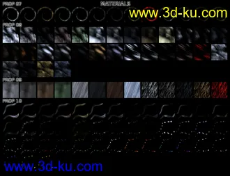 3D打印模型FSL Rigged and Morphing Atmosphere Props and Shaders的图片