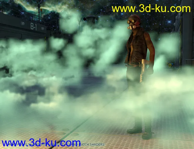 FSL Rigged and Morphing Atmosphere Props and Shaders模型的图片15