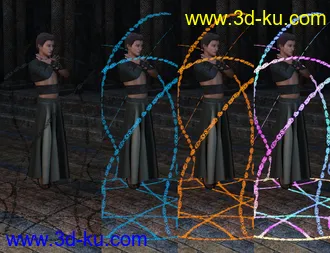 3D打印模型FSL Rigged and Morphing Binding Magics Iray的图片