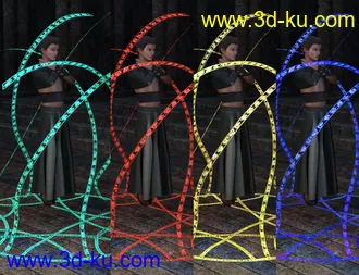 3D打印模型FSL Rigged and Morphing Binding Magics Iray的图片