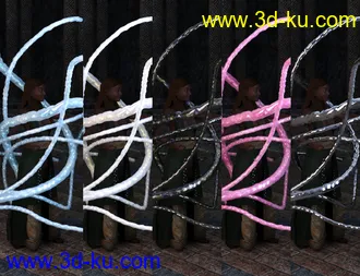 FSL Rigged and Morphing Binding Magics Iray模型的图片13