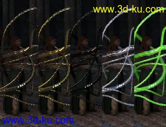 3D打印模型FSL Rigged and Morphing Binding Magics Iray的图片