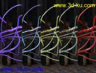 3D打印模型FSL Rigged and Morphing Binding Magics Iray的图片
