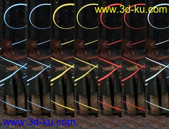 3D打印模型FSL Rigged and Morphing Binding Magics Iray的图片