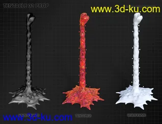 FSL Rigged and Morphing Binding Magics Iray模型的图片33