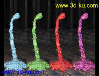 3D打印模型FSL Rigged and Morphing Binding Magics Iray的图片