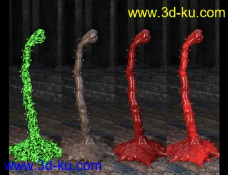 3D打印模型FSL Rigged and Morphing Binding Magics Iray的图片