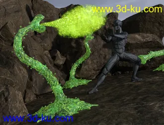 FSL Rigged and Morphing Binding Magics Iray模型的图片41