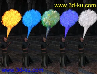 3D打印模型FSL Rigged and Morphing Binding Magics Iray的图片