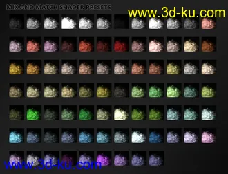 FSL Rigged and Morphing Binding Magics Iray模型的图片50