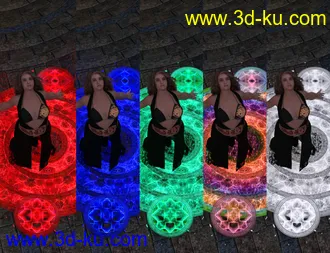 3D打印模型FSL Rigged and Morphing Supreme Magics Iray的图片