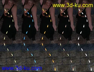 FSL Rigged and Morphing Supreme Magics Iray模型的图片47